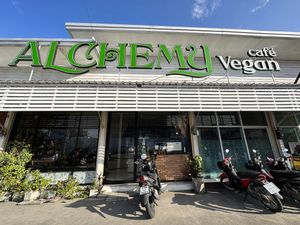 Restaurant exterior   at Alchemy Vegan in Chiang Mai
