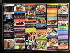 Menu   at Alchemy Vegan in Chiang Mai