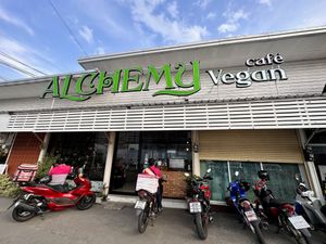 Restaurant exterior   at Alchemy Vegan in Chiang Mai