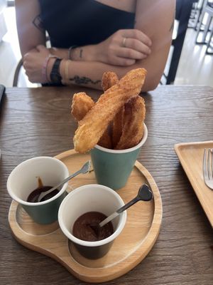 Churros  at Alchemy Vegan in Chiang Mai