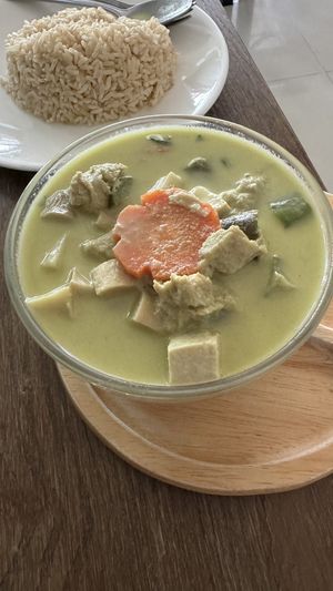 Thai Green Curry   at Alchemy Vegan in Chiang Mai