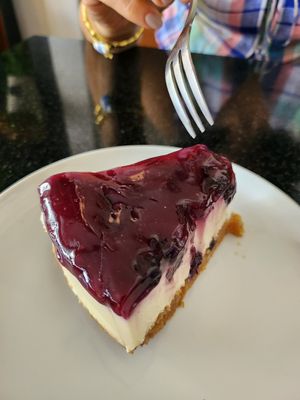 Massive slices of cake. Haha at Alchemy Vegan in Chiang Mai