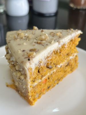Carrot cake (150 THB)  at Alchemy Vegan in Chiang Mai