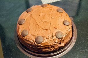 Vegan Chocolate Cake at Alchemy Vegan in Chiang Mai