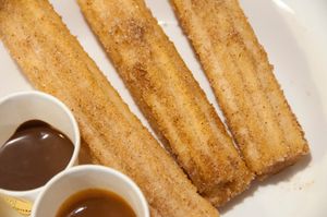 Churros & Dip at Alchemy Vegan in Chiang Mai