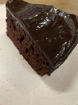 ❤️🇵🇸Chocolate Fudge Cake 🌏🇵🇸, for everyone who cares about kids, from the 🇵🇸🇹🇭River to the Sea 🇵🇸 🗝️ at Alchemy Vegan in Chiang Mai