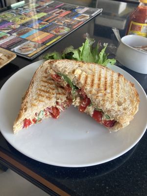 Feta sandwich  at Alchemy Vegan in Chiang Mai