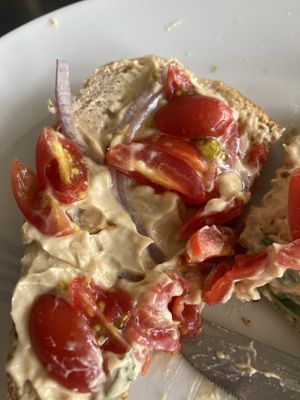 Feta sandwich  at Alchemy Vegan in Chiang Mai