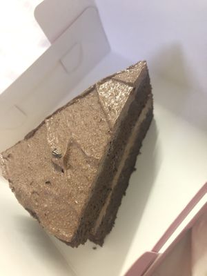 Chocolate cake at Alchemy Vegan in Chiang Mai