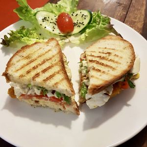 Panini  at Alchemy Vegan in Chiang Mai