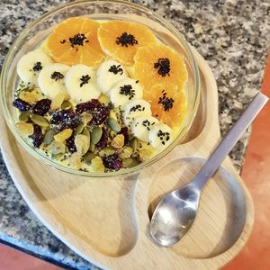 Smoothie bowl  at Alchemy Vegan in Chiang Mai