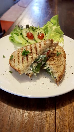 Panini  at Alchemy Vegan in Chiang Mai