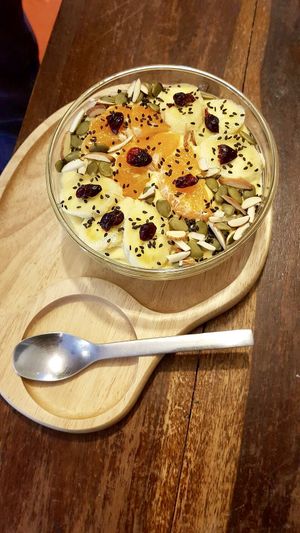 Smoothie bowl at Alchemy Vegan in Chiang Mai