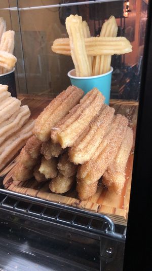 Churros *now available all day on demand at Alchemy Vegan in Chiang Mai