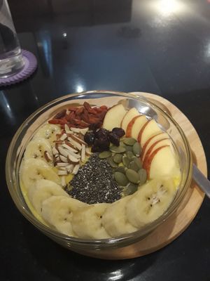 Pumpkin Pie Bowl 80 baht at Alchemy Vegan in Chiang Mai