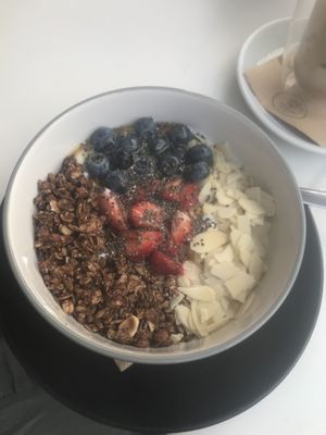 Yoghurt bowl, option 1  at Fresh Yogurt & More in Kos