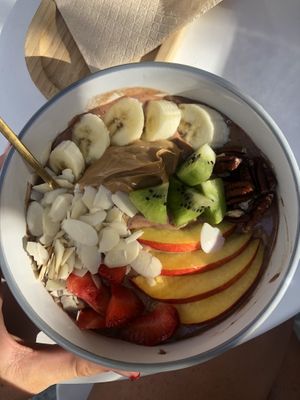 Vegan protein bowl   at Fresh Yogurt & More in Kos
