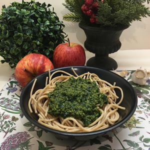 Morringga aglio olio at Lush in Cebu