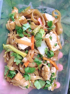 Vegan Pad Thai at Lush in Cebu