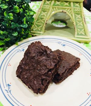 No cholesterol brownies at Lush in Cebu