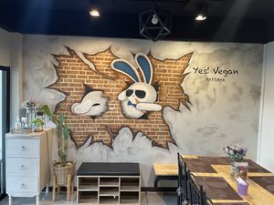 Inside  at Yes Vegan in Pattaya