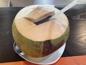 Coconut, 70 baht  at Yes Vegan in Pattaya