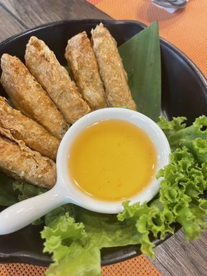 Dumplings  at Yes Vegan in Pattaya