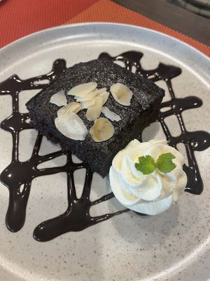 Brownie  at Yes Vegan in Pattaya