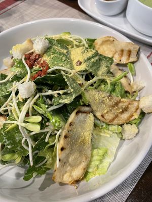 Caesar salad  at Yes Vegan in Pattaya