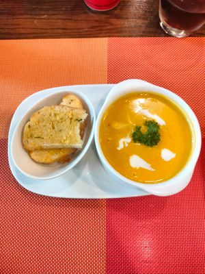 Soup  at Yes Vegan in Pattaya