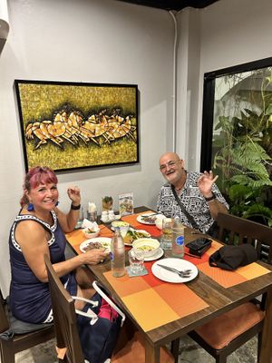 Salted “fish” dish as well.    at Yes Vegan in Pattaya