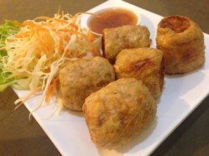 Menu at Yes Vegan in Pattaya