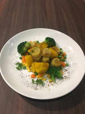 menu at Yes Vegan in Pattaya