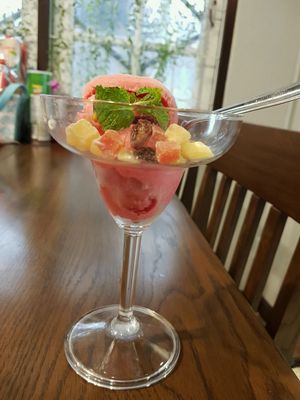 ice cream at Yes Vegan in Pattaya