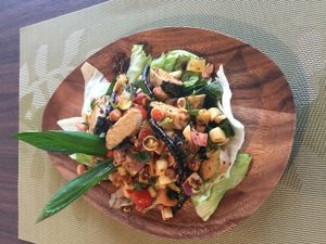 menu at Yes Vegan in Pattaya