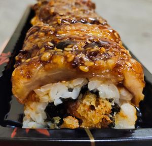 Meatless unagi roll at elemen 元素 - HarbourFront in Central Singapore