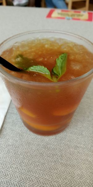 Iced peachy osmanthus at elemen 元素 - HarbourFront in Central Singapore