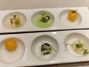 No sauce for vegan appetizer at elemen 元素 - HarbourFront in Central Singapore