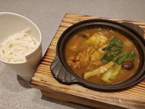 Japanese curry noodles with beancurd roll at elemen 元素 - HarbourFront in Central Singapore