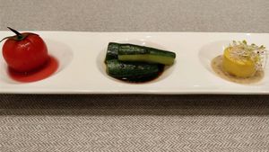 the elemen appetiser at elemen 元素 - HarbourFront in Central Singapore