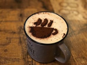 Hazelnut Latte at Cozy Corner in East Singapore