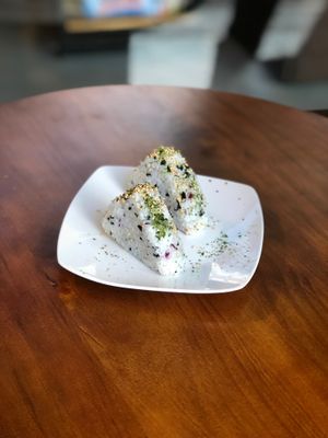 Onigiri at Cozy Corner in East Singapore