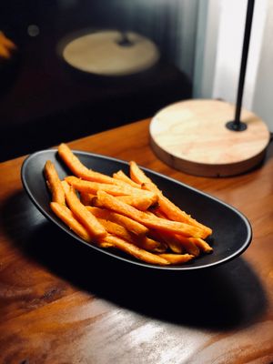 Sweet potato fries at Cozy Corner in East Singapore