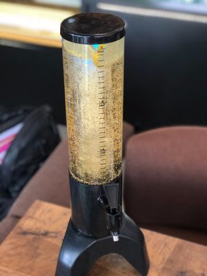 Golden sparkling tower at Cozy Corner in East Singapore