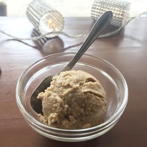 Chickpea Coffee Ice Cream at Cozy Corner in East Singapore