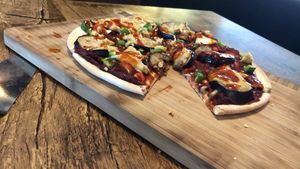 Mala pizza ?  at Cozy Corner in East Singapore