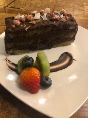 Chocolate Fresh Creme Cake  at Cozy Corner in East Singapore