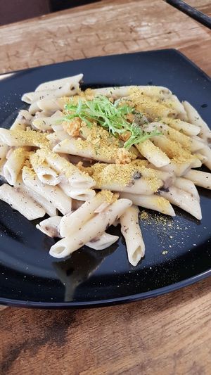 Truffle Mushroom pasta at Cozy Corner in East Singapore