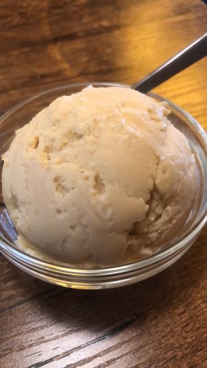 Cempedak ice cream  at Cozy Corner in East Singapore