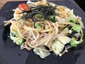 Wafu pasta  at Cozy Corner in East Singapore